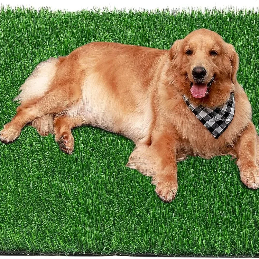 Artificial Grass - Mutifunction Dog Pee Grass Folding Fake Grass Non Slip